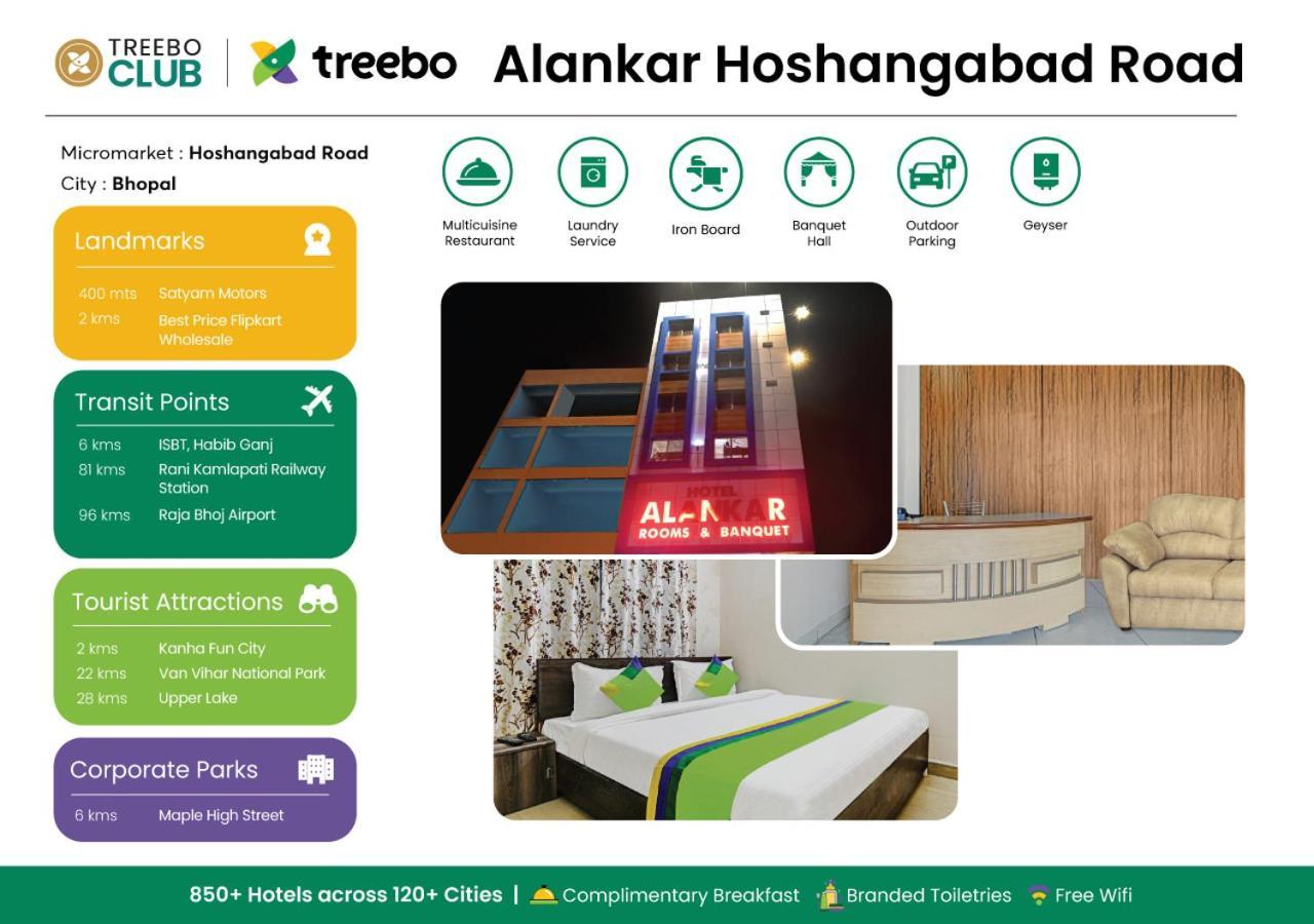 Treebo Alankar Hoshangabad Road Bhopal Extérieur photo
